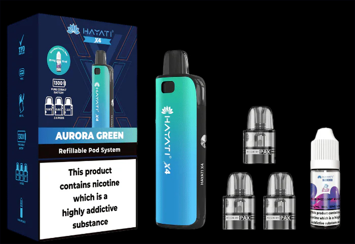 Hayati x4 Refillable Vape Kit: A Complete Review